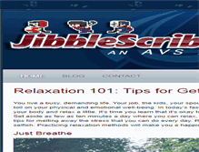 Tablet Screenshot of jibblescribbits.com